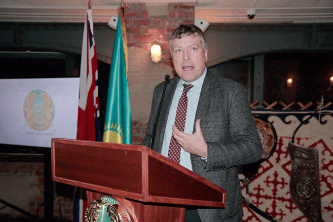 British Council CEO Sir Ciaran Devane speaks about flourishing UK-Kazakh education and cultural ties