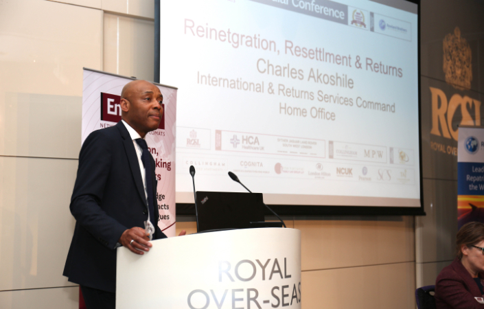 Charles Akoshile explains support for returning FNOs under Home Office Returns and Re-integration Programmes (HORRP)